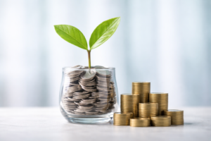 Fixed Rate Home Loans and Interest Rate Stability Illustration | Find A Better Rate Home Loans Illustration representing fixed rate home loans, showing steady growth and interest rate stability for a fixed interest rate home loan